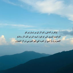 یک درخت بزرگ و تنومند با شاخ و برگ سبز، در زیر آسمان آبی و ابرهای سفید پنبه‌ای، سایه‌ای دلنشین بر روی چمن‌های سبز و گل‌های رنگارنگ می‌اندازد