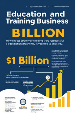 A comprehensive strategy for building a successful education and training business aiming for a revenue of one billion