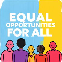 "Equal Opportunities for All: A Stronger Society Through Investment in Our Communities!"