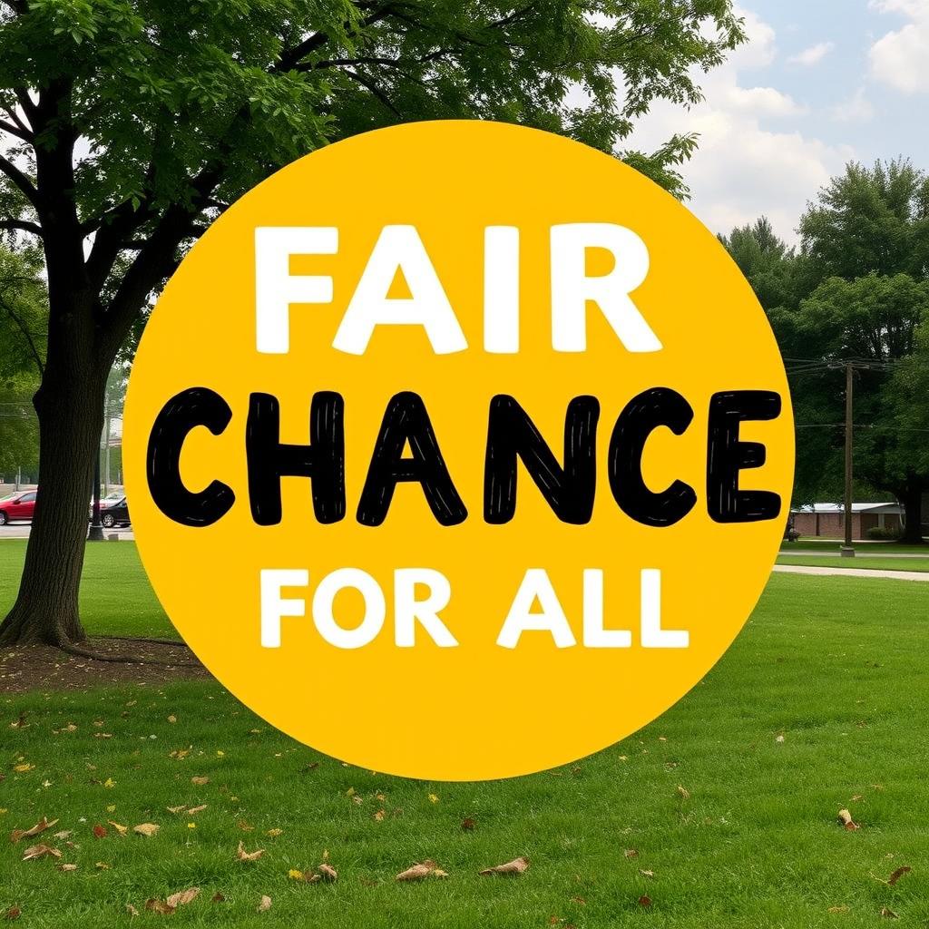 "Fair Chance for All: Empowering Dreams Through Government Action for Equal Opportunities"