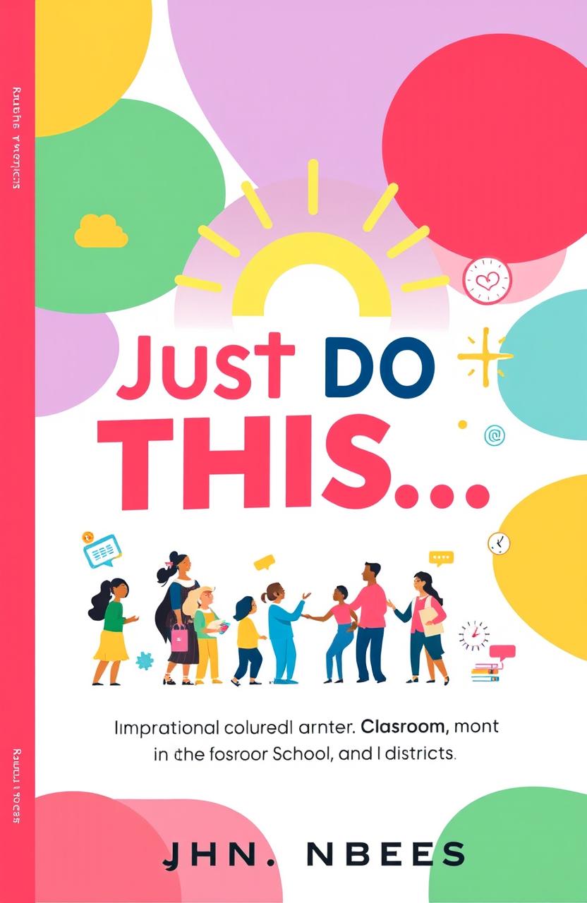 An inspiring and modern cover design for the book titled 'Just Do This