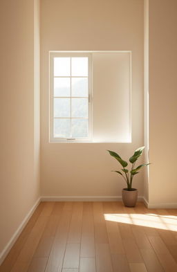 A minimalist and simplistic design featuring clean lines and a muted color palette