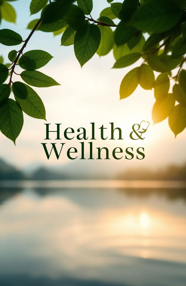 A professional e-book cover design focused on health and wellness