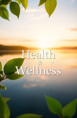 A professional e-book cover design focused on health and wellness
