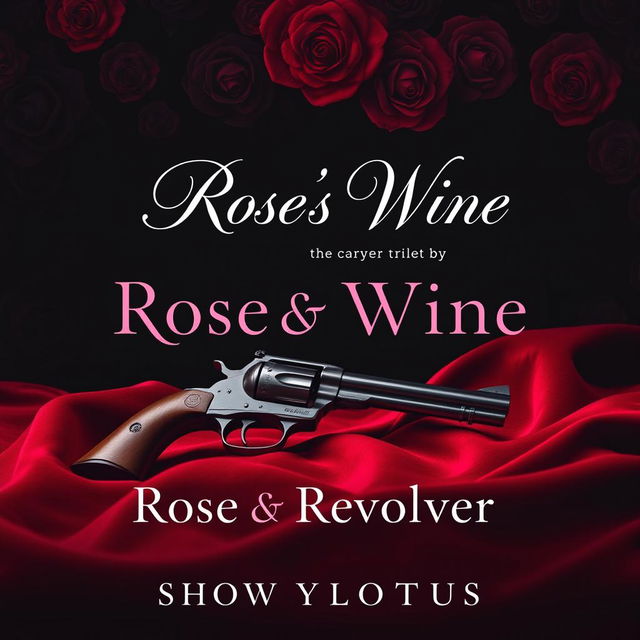 A captivating cover for the trilogy titled 'Rose's Wine: Rose & Revolver' by the author snowylotus_