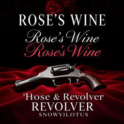 A captivating cover for the trilogy titled 'Rose's Wine: Rose & Revolver' by the author snowylotus_