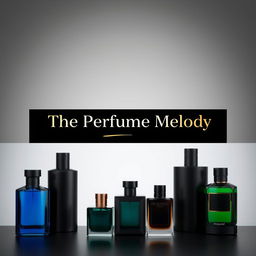 A cover photo for a Facebook perfume group named 'The Perfume Melody'