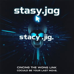 A movie cover for a sci-fi thriller titled 'stacy