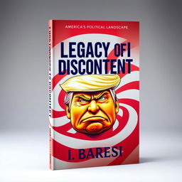 A captivating book cover for 'Legacy of Discontent' by I