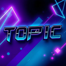 The word 'TOPIC' designed with an edgy and creative flair