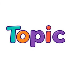 The word 'Topic' designed in a stylish and contemporary font