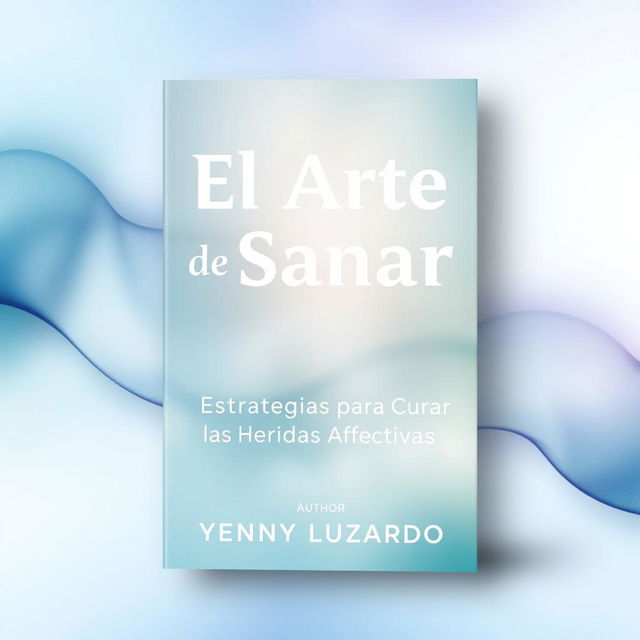 A book cover design featuring the title "El Arte de Sanar" with the subtitle "Estrategias para Curar las Heridas Afectivas"