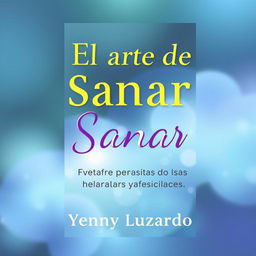 A book cover design featuring the title "El Arte de Sanar" with the subtitle "Estrategias para Curar las Heridas Afectivas"