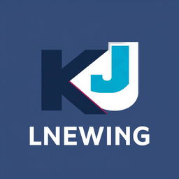 A striking and modern logo featuring the letters 'KJ' prominently