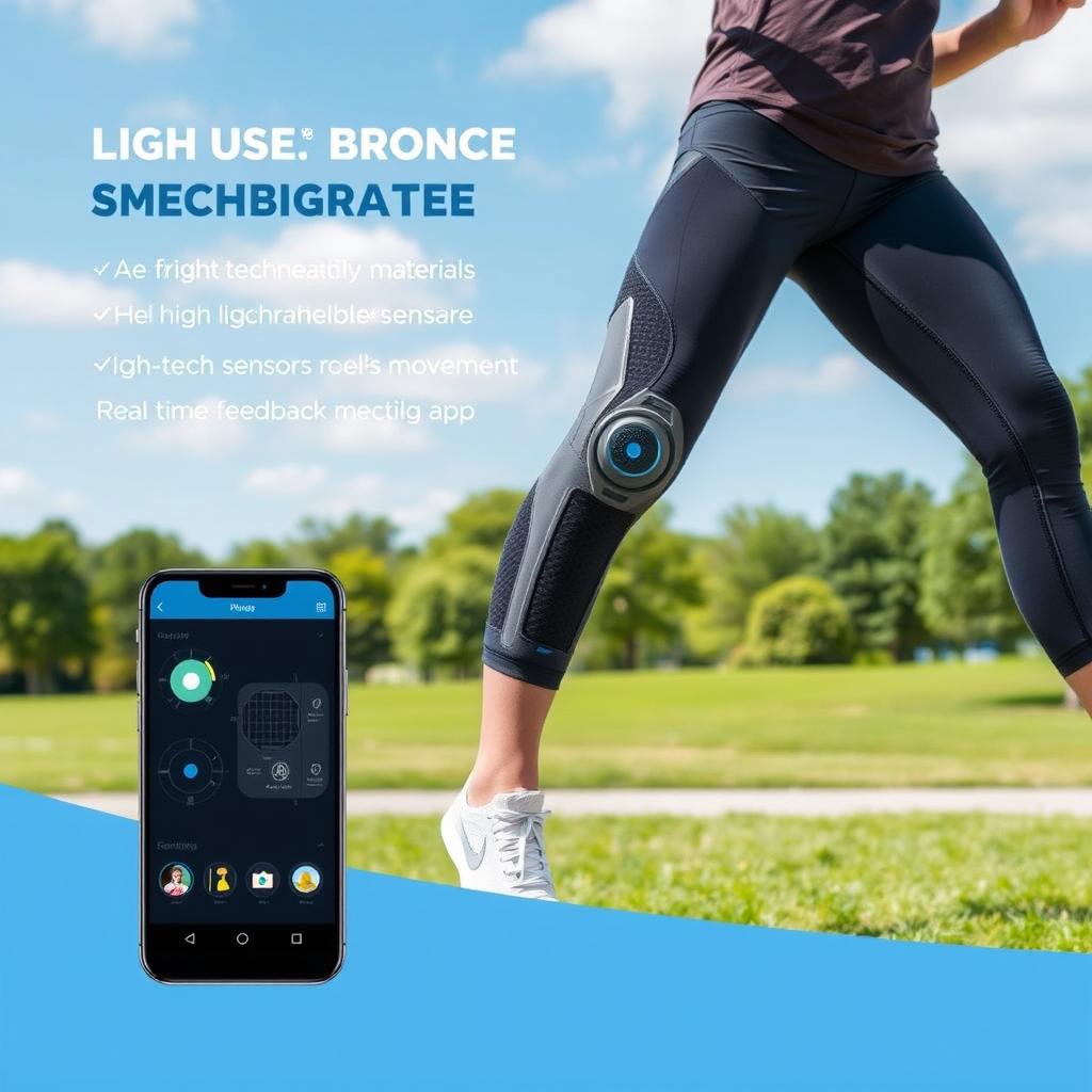 An innovative and user-friendly smart knee brace designed for athletes and active individuals