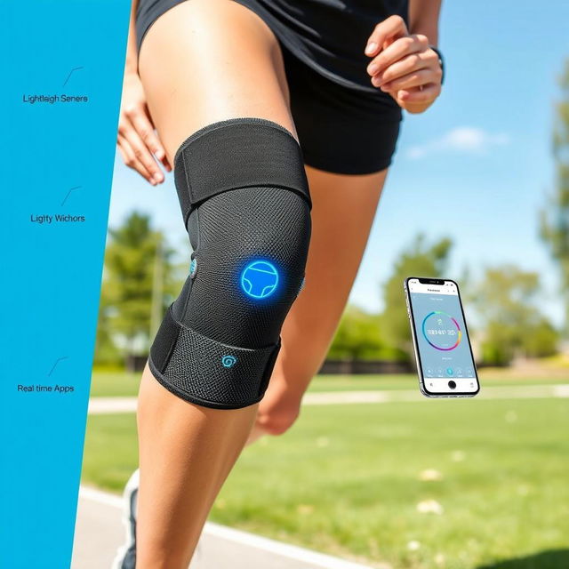 An innovative and user-friendly smart knee brace designed for athletes and active individuals