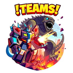 A logo for a Roblox game titled '!TEAMS!'