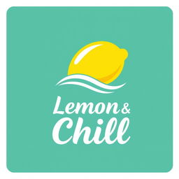 A creative logo design featuring a stylized lemon with a vibrant and fresh look