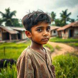 In a quaint little village, a poor boy named Rakib lives with his father, a day laborer, and his mother, a homemaker