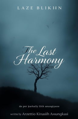 A book cover design titled 'The Last Harmony'