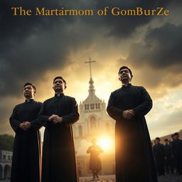 A dramatic and poignant scene depicting 'The Martyrdom of GomBurZa'