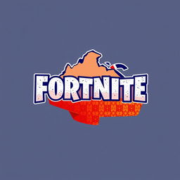 A logo design for Fortnite themed specifically for Iran, incorporating traditional Iranian elements such as Persian patterns or motifs, vibrant colors typical of Iranian art, and a modern, gaming aesthetic
