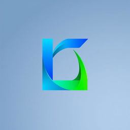 A modern and sleek logo design featuring a stylized letter 'L' intertwined with the letter 'O', incorporating vibrant colors like blue and green