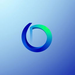 A modern and sleek logo design featuring a stylized letter 'L' intertwined with the letter 'O', incorporating vibrant colors like blue and green