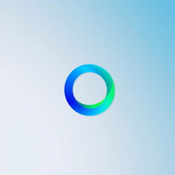 A modern and sleek logo design featuring a stylized letter 'L' intertwined with the letter 'O', incorporating vibrant colors like blue and green