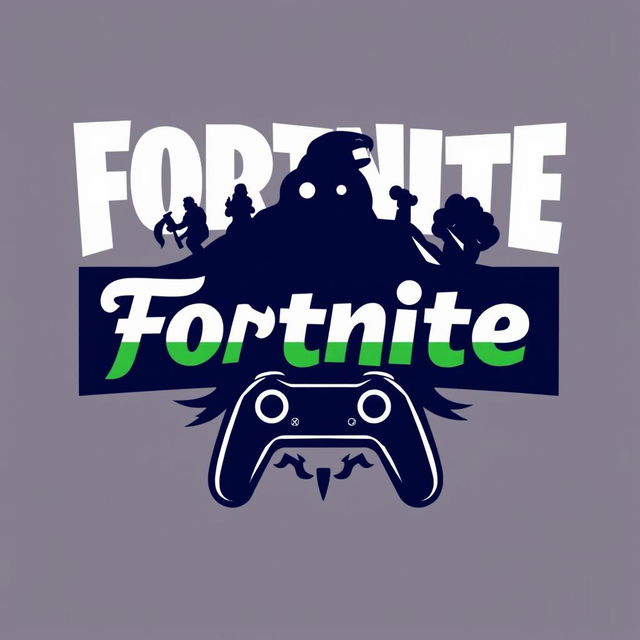 A logo design for Fortnite specifically tailored for Iran, featuring elements that represent Iranian culture and symbolism