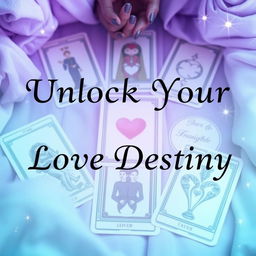 An engaging thumbnail for a YouTube channel focused on Pratiksha tarot card reading for relationship advice