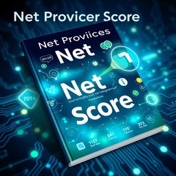 A visually striking cover design illustrating the concept of a net provider score