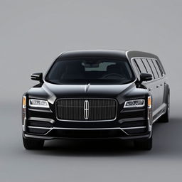 A Lincoln Mark V with a unique twist: it features a hearse chassis designed specifically for passengers