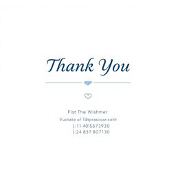 A visually appealing thank you slide for a presentation, featuring a clean and modern layout