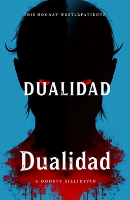 A double book cover for a poetry book titled 'Dualidad'