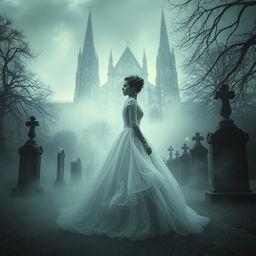 An enchanting scene depicting Bristol Cathedral in the background, showcasing its magnificent Gothic architecture