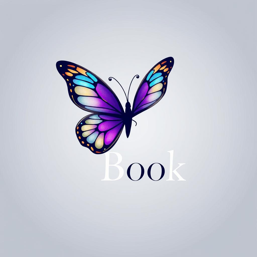 A beautifully designed logo featuring a butterfly that symbolizes transformation and creativity