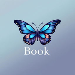A beautifully designed logo featuring a butterfly that symbolizes transformation and creativity