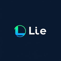 A modern and sleek logo design featuring a stylized representation of the letter 'L' in bold typography