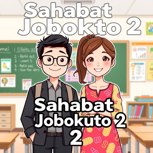 An illustration featuring the text 'Sahabat Jobokuto 2' prominently displayed