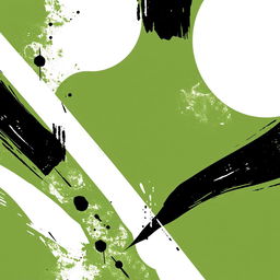 A visually striking background suitable for writing text, featuring a blend of army green, white, and black colors