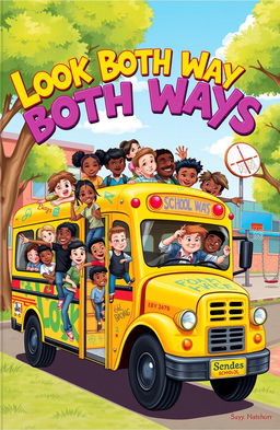 An imaginative book cover featuring 14 diverse characters, a mix of boys and girls of various ethnicities and styles, all emanating a sense of adventure and camaraderie