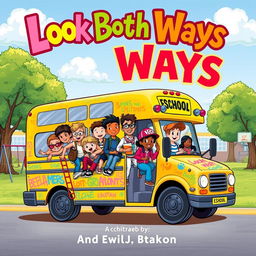 An imaginative book cover featuring 14 diverse characters, a mix of boys and girls of various ethnicities and styles, all emanating a sense of adventure and camaraderie
