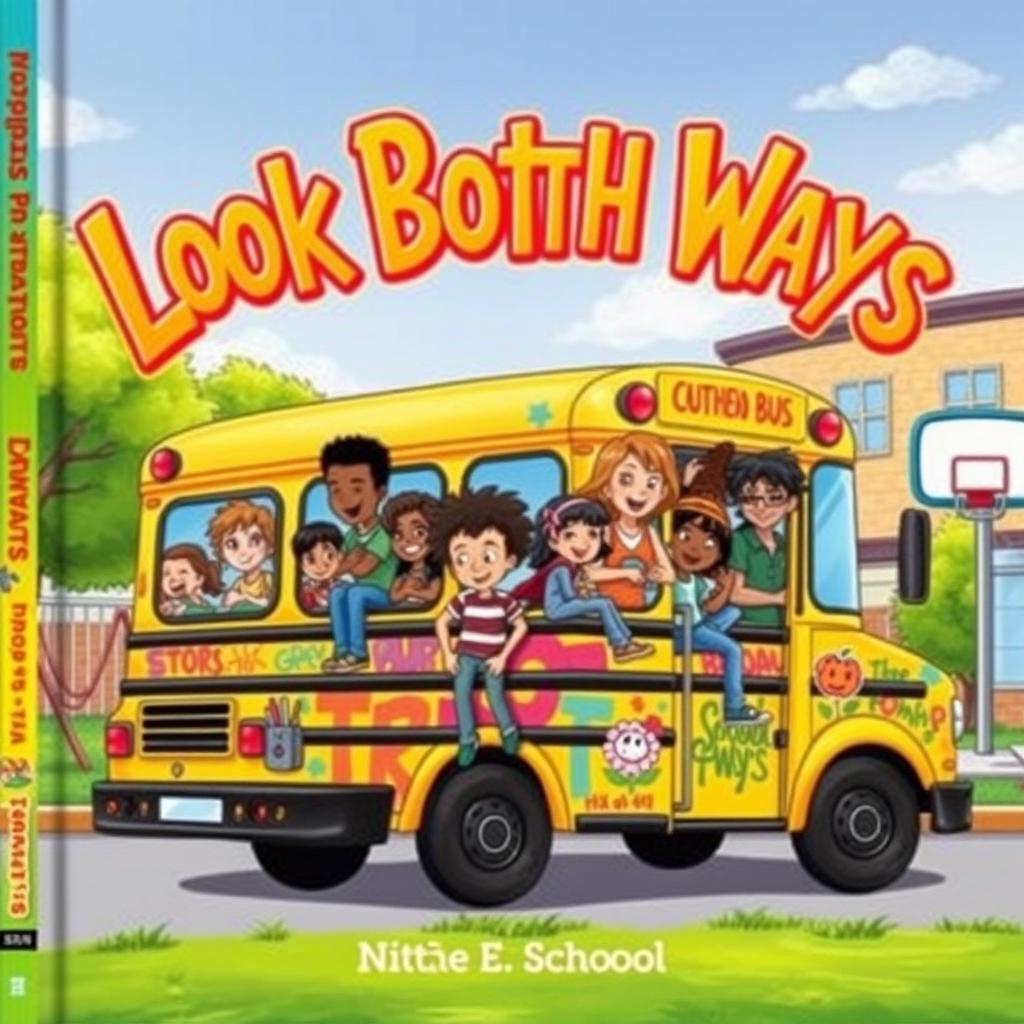 An imaginative book cover featuring 14 diverse characters, a mix of boys and girls of various ethnicities and styles, all emanating a sense of adventure and camaraderie