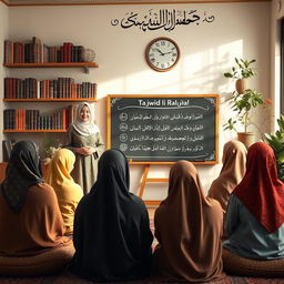 A serene scene depicting Mrs