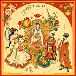 An Eastern artistic interpretation of the Seven Deadly Sins based on the teachings of St