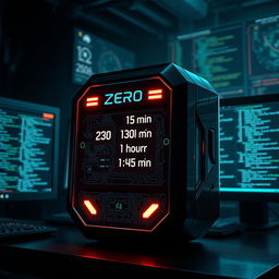 A fictional advanced black hat hacking device named 'Car Zero'