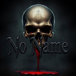 The words 'No Name' stylized in bold, dark gothic lettering, prominently displayed in the foreground