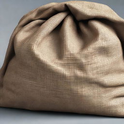 A high-quality digital art image featuring a well-defined texture of a sack