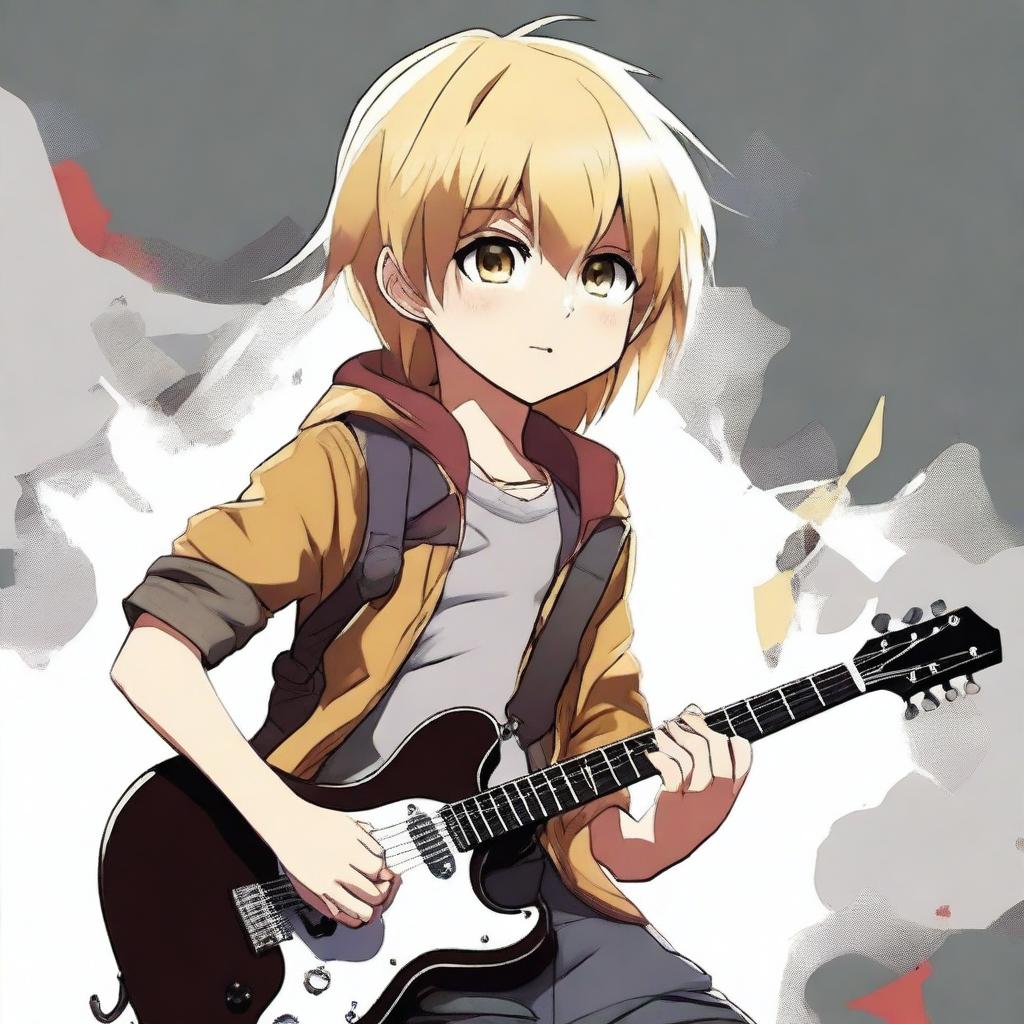 A high-quality digital art piece featuring a child character in an anime style